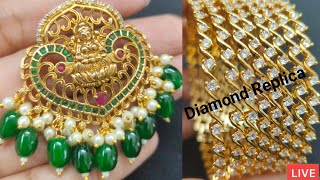 Live 261  One Gram Gold Mixed Collections Jewellery  7013932993 onegram Giveaway live [upl. by Eusebio27]