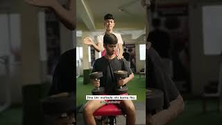 itna bhi motivate nhi karna tha 😅viral shortvideos comedy gym gymmotivation thefunfactory [upl. by Zaslow]