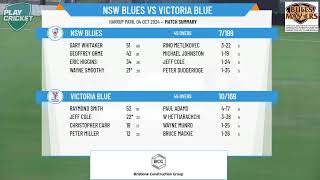 NSW Blues v Victoria Blue [upl. by Gill]