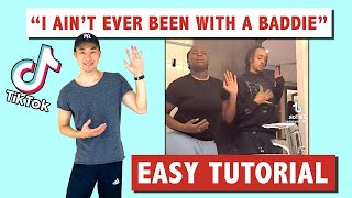 HOW TO DO quotOWN BRAND FREESTYLEquot DANCE AKA quotI AINT EVER BEEN WITH A BADDIEquot EASY TIKTOK TUTORIAL [upl. by Nylirret958]