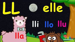 Canción la le li lo lu  El Mono Sílabo  Videos Infantiles  Educación para Niños [upl. by Sueaddaht381]