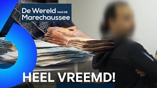 BIZAR VEEL GELD GEVONDEN bij controle op LUCHTHAVEN  De Wereld van de Marechaussee AFL5 [upl. by Natloz]