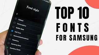 How to Install Free Fonts on Samsung  Samsung Fonts Free Download 2022  100 Working [upl. by Nikita]