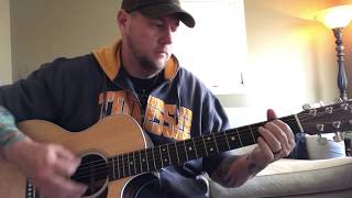 Whiskey Glasses  Morgan Wallen guitar lesson chords in description [upl. by Allecsirp169]