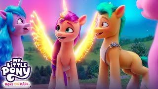 Sunny’s Alicorn Transformation Magic Is Back in Equestria  COMPILATION  My Little Pony MLP G5 [upl. by Rengaw]