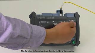 AQ1210 Optical Time Domain Reflectometer  operation guide [upl. by Nylarahs333]