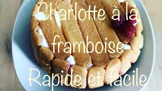 Charlotte à la framboise allégée en sucre [upl. by Seroled437]