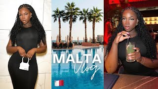 MALTA VLOG 🇲🇹  MON PREMIER WEEK END SOLO 🌴☀️ [upl. by Samohtnhoj]