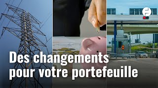 PRIX DE LÉLECTRICITÉ TAUX DU LEP TARIFS DES PÉAGESVOICI CE QUI CHANGE LE 1ER FÉVRIER [upl. by Yrokcaz]