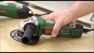 Tutorial Winkelschleifer PWS Compact von Bosch [upl. by Darell]