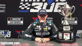 NASCAR at Gateway June 2024 Austin Cindric post race [upl. by Arahs]