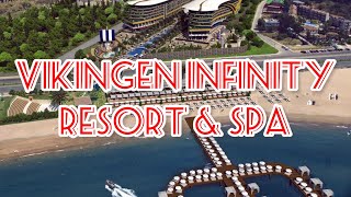 Vikingen Infinity Resort amp Spa ⭐️⭐️⭐️⭐️⭐️ Hotel Alanya Turkey’s views [upl. by Lean349]