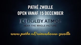 Rondleiding Pathé Zwolle  Dolby Atmos experience [upl. by Ydnyc]