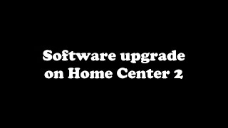 Tutorial Fibaro  Software update on Home Center 2 [upl. by Neerod]