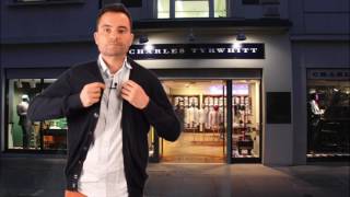 Charles Tyrwhitt Merino Wool Cardigan [upl. by Thay]