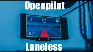 Openpilot Laneless Mode and the Benefits of E2E Learning [upl. by Lledyl]