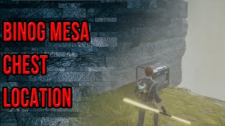 Star Wars Jedi Fallen Order Binog Mesa Chest Location  Bogano Collectible Guide [upl. by Enileuqcaj]