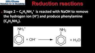 201 Reduction of nitrobenzene HL [upl. by Harberd878]