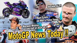 Everyone Shock FinallyJack Miller and Oliviera to Pramac Yamaha Marquezs second half is to fire [upl. by Introc]