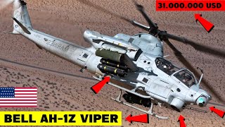 ESTE ES UNO DE LOS HELICOPTEROS MAS PODEROSOS DEL MUNDO ¿PORQUE ESTA FAMA DEL BELL AH1Z VIPER [upl. by Ellerred]