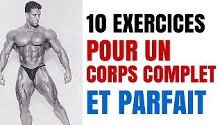 Musculation 10 Exercices Pour Un Corps Complet et Parfait [upl. by Mushro]