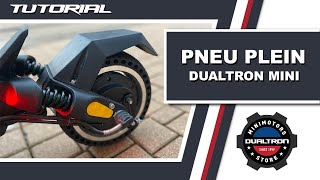 Pneu plein Dualtron Mini [upl. by Ahsineb]