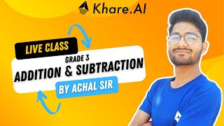 Addition and Subtraction  Grade 3  Part 1 [upl. by Aiyotal]