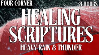 Scriptures for healing in your body  8 hours of healing scriptures [upl. by Eilram]