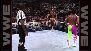 Hulk Hogan vs Randy Savage  WWE Championship Match Main Event February 23 1990 [upl. by Chance]