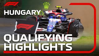 Qualifying Highlights  2024 Hungarian Grand Prix [upl. by Assehc959]