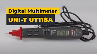 UNIT UT118A PenType Digital Multimeter [upl. by Jonathon150]