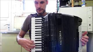 quotCacak Koloquot Serbian Folk Accordion Dimitris Koustas [upl. by Laiceps]