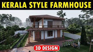 KERALA STYLE TRADITIONAL FARMHOUSE  Farm house Design [upl. by Nairrad]