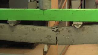 Part 2  Making and Testing Concrete Beams Post tensionedNonpost tensioned [upl. by Gomez]