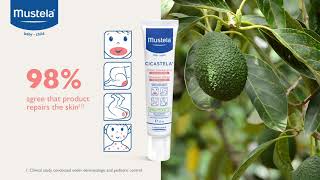 Mom Hacks How to Apply Soothing Moisturizing Face Cream for Babies with Sensitive Skin  Mustela [upl. by See245]