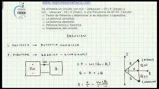 Análisis de Potencia en Corriente Alterna  Factor de Potencia  Circuitos Electricos  Video 089 [upl. by Darrin234]