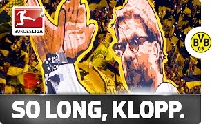 Tears for Klopp  Emotional SendOff from the Dortmund Fans [upl. by Anirdua217]