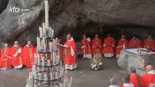 Messe de 10h à Lourdes du 25 juillet 2024 [upl. by Leirud]