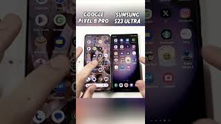 Samsung S23 Ultra vs Google Pixel 8 Pro Speed Test 🚀 Who’s the REAL King 👑shortsviralvideo [upl. by Niggem584]