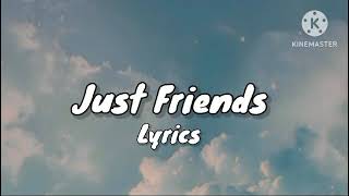 quotJust Friendsquot Song LYRICAL VIDEO🥺❣️ disclaimer  heartfelt song [upl. by Sivrep922]