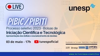 PIBICPIBITI  Processo seletivo 2023  Bolsas de Iniciação Científica e Tecnológica [upl. by Cerveny]