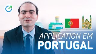 Como se Candidatar para Estudar Fora Application em Portugal [upl. by Eidnarb975]