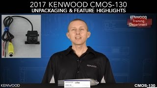 KENWOOD CMOS130 Camera Unpackaging amp Feature Highlights [upl. by Alliuqet]