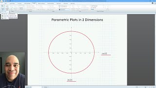 Mathcad Prime  Parametric Plots in 2 Dimensions [upl. by Esinet]