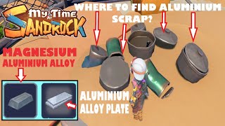 Where To Find Aluminium Scrap In My Time At Sandrock [upl. by Mimi913]