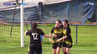 GOAL  Rachel Rutherford scores the winner for Danderhall deep into injury time [upl. by Okier]