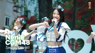 Fancam Nenie CGM48  Sansei Kawaii Roadshow Pacific Park Sriracha  482024 [upl. by Anwahsar]