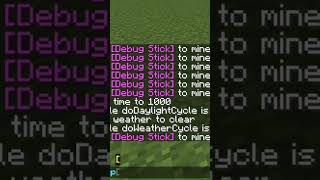 How to get a debug stick in minecraft  Minecraft [upl. by Kenay]