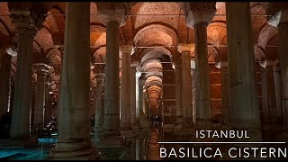 Turkey  Basilica Cistern Underground water cistern in Istanbul [upl. by Nealah]