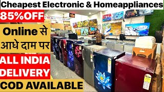 Online से आधे दाम पर  85OFF AC Fridge WM Geysers Heater Speaker  With Brand warranty GST Bill [upl. by Girardo509]